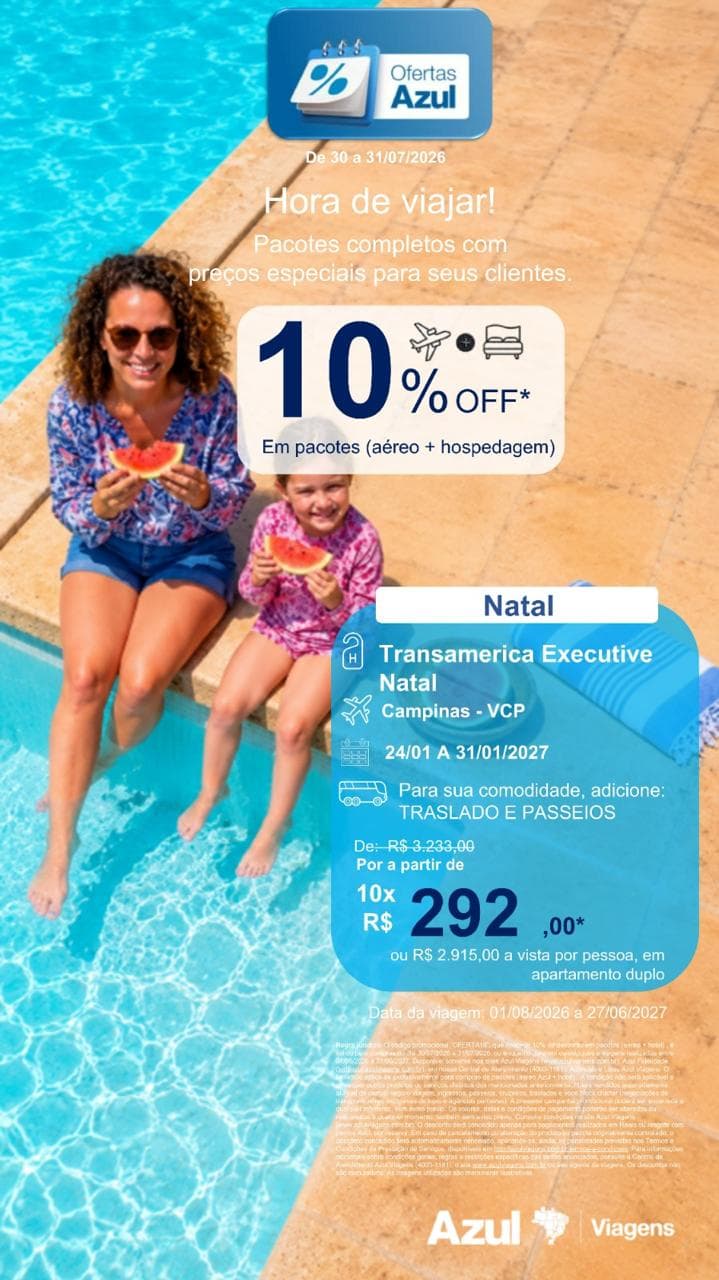 Pacote Azul Viagens